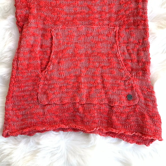 Roxy Warm Heart Hooded Poncho Sweater - Picture 6 of 6